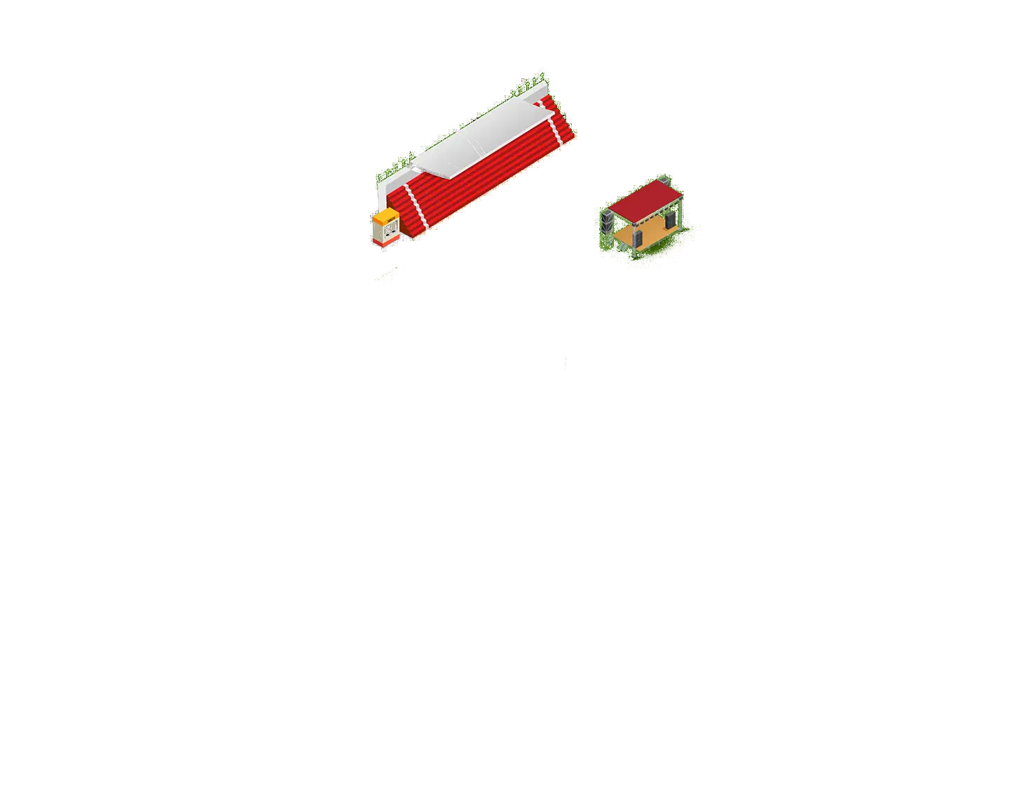 Big Butler Fairgrounds map — Grandstands