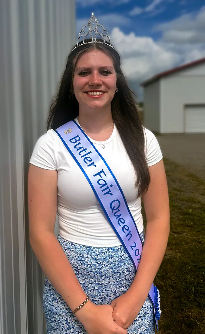 2025 Big Butler Fair Queen Daisy Snow